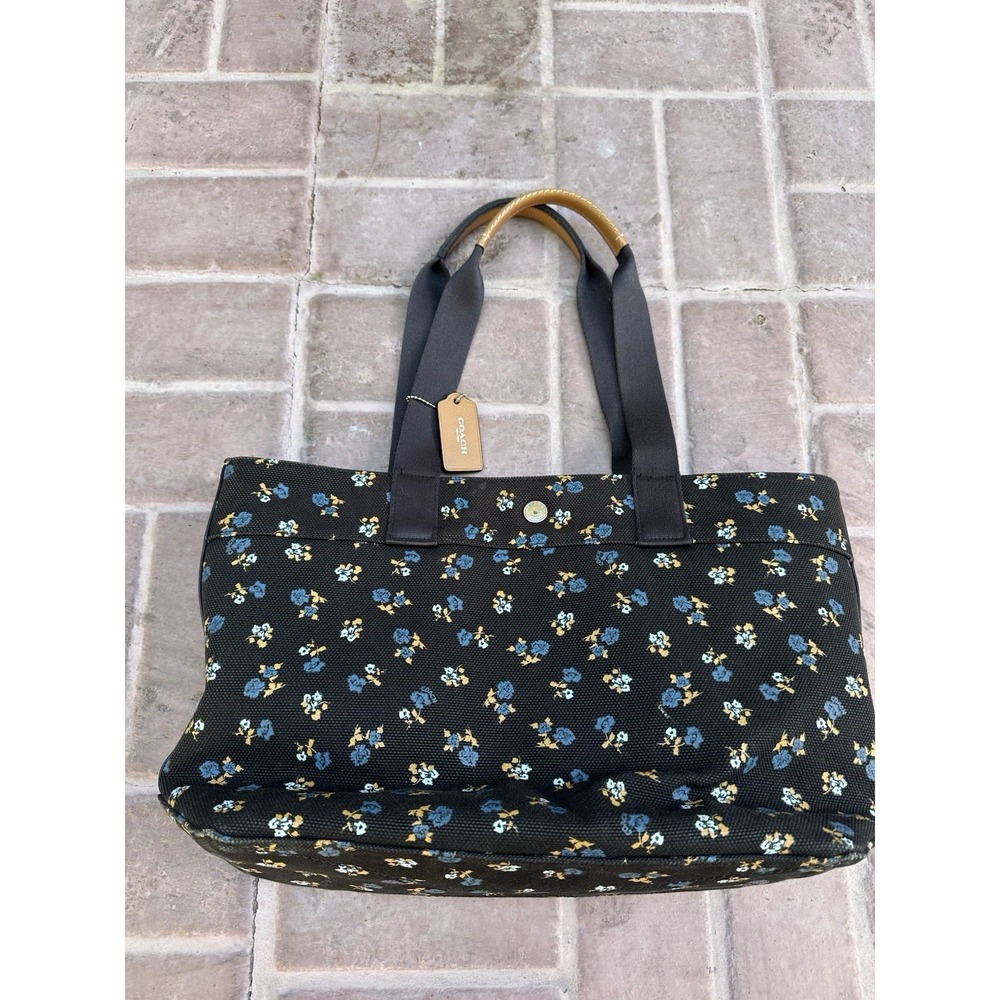 Coach Flora Print Canvas Tote F25903